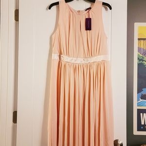 NWT Lascana Blush Colored Dress Sz 10